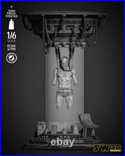 Darth Vader 3D Printed Figure, Iconic Star Wars Sith Lord Collectible, Unpainted