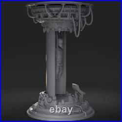 Darth Vader 3D Printed Figure, Iconic Star Wars Sith Lord Collectible, Unpainted