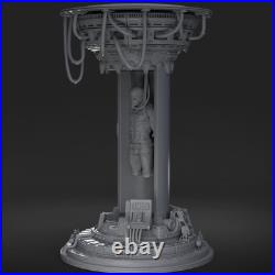 Darth Vader 3D Printed Figure, Iconic Star Wars Sith Lord Collectible, Unpainted