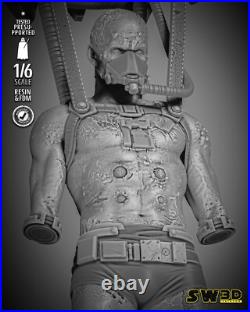 Darth Vader 3D Printed Figure, Iconic Star Wars Sith Lord Collectible, Unpainted