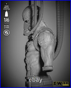 Darth Vader 3D Printed Figure, Iconic Star Wars Sith Lord Collectible, Unpainted