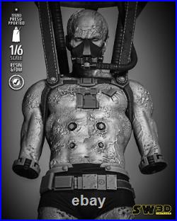 Darth Vader 3D Printed Figure, Iconic Star Wars Sith Lord Collectible, Unpainted