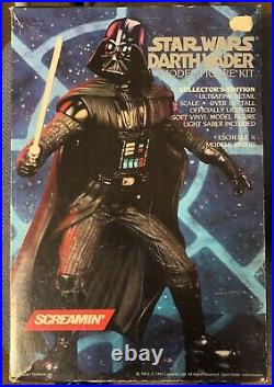 Darth Vader Model Figure Kit, 1/4 Scale (ca. 45 cm) von Screamin', 1992, SELTEN