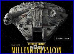 Deposit PERFECT GRADE 1/72 Millennium Falcon Plastic ModelKit Star Wars BANDAI