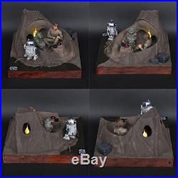 Diorama ENCOUNTER WITH YODA ON DAGOBAH STAR WARS EPISODE V by figure artist