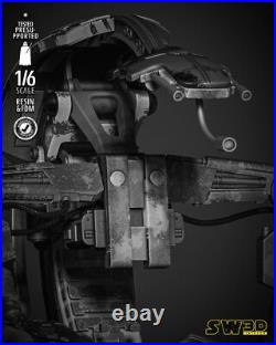 Droideka 3D Printed Figure, Star Wars Battle Droid Collectible, Unpainted