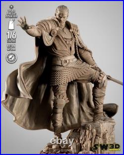 Exar Kun Star Wars 3D Printed Figure, Unpainted Sith Lord Model Kit