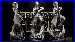 FENNEC SHAND Statue Star Wars Mandalorian Boba Fett Resin Model Kit