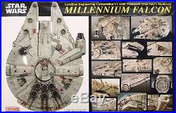 FINEMOLDS STAR WARS MILLENNIUM FALCON ORIGINAL RARE 172 Scale Model Kit MINT