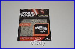 Fascinations Authentic Metal Star Wars Millennium Falcon 3D Laser Cut Model Kit
