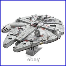 Fascinations ICONX Star Wars AT-AT & FALCON TIE FIGHTER Metal Earth 3D Model Kit