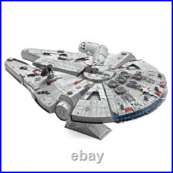 Fascinations ICONX Star Wars AT-AT & FALCON TIE FIGHTER Metal Earth 3D Model Kit