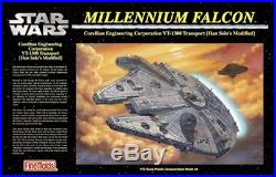 FineMolds 1/72 Star Wars Millennium Falcon Plastic Model New