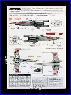 FineMolds Star Wars 1/48 X-WING Fighter T-65X SW-9 Fine Molds Model Kit (5)