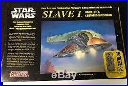 Fine Molds 1/72 Scale SLAVE ONE model kit, Includes Han in carbonite, (SW7)