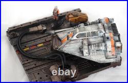 Fine Molds Star Wars 1/72 Snowspeeder Model kit painted with Custom Base
