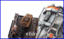Fine Molds Star Wars 1/72 Snowspeeder Model kit painted with Custom Base
