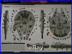 Fine molds Star Wars 1/72 Scale Millenium Falcon Model Kit Bandai Revell