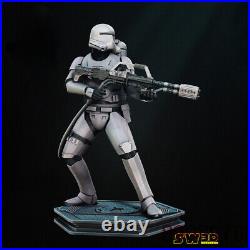 Flame Trooper Star Wars 3D Printing Figure Unpainted Model GK Blank Kit Stock