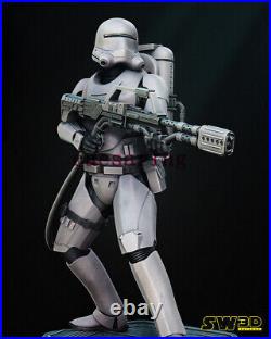 Flame Trooper Star Wars 3D Printing Figure Unpainted Model GK Blank Kit Stock