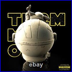 GROGU Baby Yoda Mandalorian Bust Star Wars Resin Model Kit