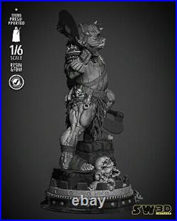 Gamorrean Guard Sculpture (300mm)/3D Printed/Unpainted/Unassembled/GK