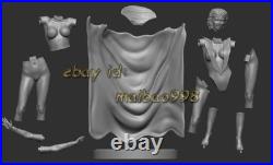 Gena Devis NSFW 3D Print Garage Kit Figure Model Kit Unpainted Unassembled GK