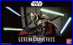 General Grievous Modellbausatz 1/12 von Bandai, Star Wars Episode III Model Kit