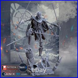 General Grievous Star Wars resin scale model kit unpainted 3d print
