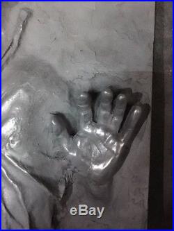 HAN SOLO in CARBONITE COMPLETE 1 sheet 11 scale STAR WARS PROP