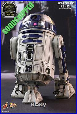 Hot Toys Star Wars Ep VII Force Awaken R2-d2 R2d2 Diecast Touch Led Remote Sound
