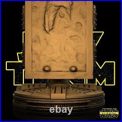 Han Solo in Carbonite/3D Printed/Unpainted/Unassembled/GK/Star Wars