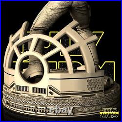 Han Solo resin scale model kit unpainted 3d print