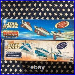 Hasbro Star Wars Jedi Starfighter x 2 machine set Plastic Model Kit New Rare