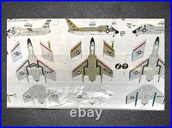 Hobby Craft F7u-3/3m Cutlass Us. Navy Jet Airplane Model Kit 1/48 Scale