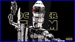 IG-88 Statue Star Wars Bounty Hunter Scum Villainy Mandalorian Resin Model Kit