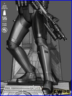 Imperial Death Trooper Sculpture(300mm)/3D Printed/Unpainted/Unassembled/GK
