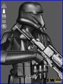 Imperial Death Trooper Sculpture(300mm)/3D Printed/Unpainted/Unassembled/GK