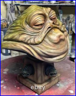 Jabba The Hutt Limited Edition Resin Model Kit Bust 9 Tall Rare Star Wars HTF