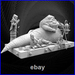 Jabba the Hutt? Diorama 3D PRINTED Garage Kit Unpainted/unassembled 8in/20cm