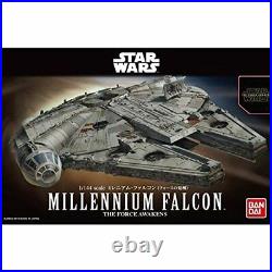Japan BANDAI Star Wars Plastic Model 1/144 Millennium Falcon The Force Awakens