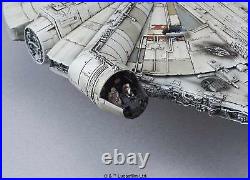 Japan BANDAI Star Wars Plastic Model 1/144 Millennium Falcon The Force Awakens