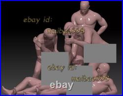 Jenna legs up and friends 3D Print Garage Kit Model Kit Unpainted Unassembled GK