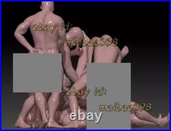 Jenna legs up and friends 3D Print Garage Kit Model Kit Unpainted Unassembled GK