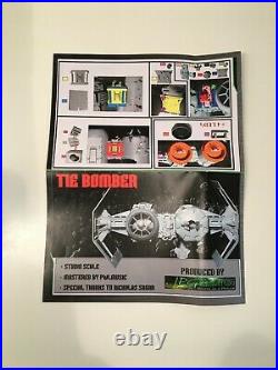 Jpg Productions Tie Bomber Resin Garage Kit Model Star Wars 1/48 Rare Oop Studio