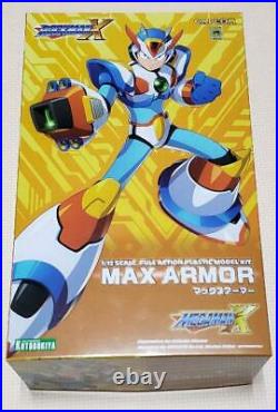 KOTOBUKIYA Mega Man X (Rock Man X) Max Armor 1/12 Plastic Model JAPAN OFFICIAL