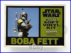Kaiyodo Star Wars 1/6 Boba Fett Soft Vinyl model kit LucasFilm Rare