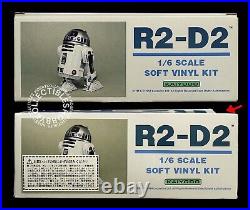 Kaiyodo Star Wars 1/6 R2-D2 Soft Vinyl model kit LucasFilm 1994 Rare STARTED(4)
