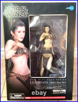 Kotobukiya ARTFX 1/7 Star Wars Leia Organa Jabba's Slave Vinyl Model Kit USED