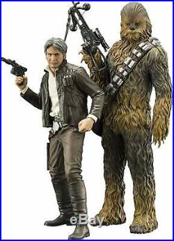 Kotobukiya / Artfx+ Star Wars Model Kit Han Solo & Chewbacca Two Pack